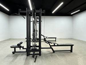 Équipement de <span class=keywords><strong>musculation</strong></span> multifonctionnel à 8 stations pour salle de sport, machine d'entraînement pour 8 personnes - Product Image 1