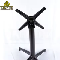 Pieds de table pliants détachables en aluminium pour mobilier commercial de café et restaurant - Grande vente