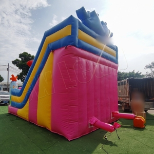 Nuevo Inflable Comercial de 6MX4M con Diseño de Mundo Submarino <span class=keywords><strong>Rosa</strong></span> para Niños - Product Image 4
