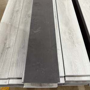 Azulejos de enclavamiento de grano de madera impermeables respetuosos con el medio ambiente 100% suelo Spc de vinilo clic de enclavamiento - Product Image 6