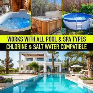 Détecteur de fuite de piscine à lumière UV écologique Sunlonge SL3100T |   Bassez le robinet, faites briller l'eau et détectez les fuites en quelques minutes - Product Image 6