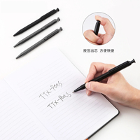 Bolígrafos Metálicos Deportivos Multifuncionales Retráctiles de Alta Calidad, Tinta Negra de 0.5 mm, Logotipo Personalizado, Bolígrafo de Lujo para Regalo