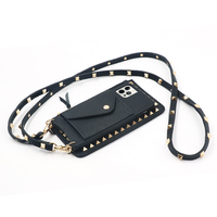 Portefeuille pour téléphone portable en cuir véritable personnalisé pour femmes, mini sac à bandoulière pour téléphone, petit sac pour téléphone et argent
