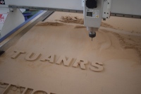 Sculpfun cadre photo bois portable 3d mini numéro cnc routeur sculpture sur bois machine de gravure avec rotatif