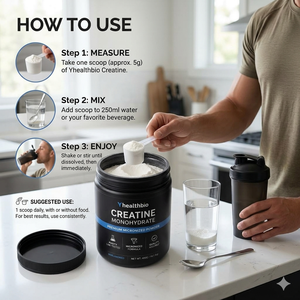 Créatine monohydrate en poudre de qualité alimentaire, pureté 99,9 %, micronisée 200 mesh, CAS 6020-87-7, nutrition sportive pour la force musculaire - Product Image 2