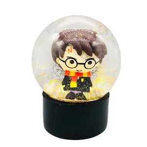 High Quality Resin Decorative Magic Movies Crystal ball Table Ornaments Customized Harry Snow Globe Kids Birthday Presents