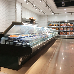 Vitrine Réfrigérée Commerciale pour Viande, Réfrigérateur de Présentation pour <span class=keywords><strong>Boucherie</strong></span>, Vitrine Réfrigérée pour Charcuterie - Product Image 3