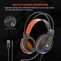 Deko — ensemble souris et clavier de jeu C505 Rgb Led, accessoire filaire, combo