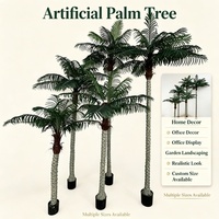Hochwertiger Realistischer Grüner Künstlicher Baum 350cm Hoch Künstliche Areca-Palme Betelpalme mit Topf