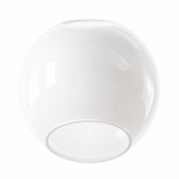 Abat-jour en verre sodocalcique à surface lisse, fourni par le fabricant, avec structure stable pour lampe commerciale