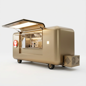 Remorque à café TUNE, camion de restauration mobile, <span class=keywords><strong>camping</strong></span> commercial, voiture à collations, cuisine mobile personnalisée, remorques de restauration mobiles, mini-voiture - Product Image 2