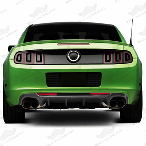 Tự Động Bộ Phận Cơ Thể Phía Sau Khuếch Tán Bóng Màu Đen Sợi Carbon Cho Ford <span class=keywords><strong>Mustang</strong></span> 13-14 V6 & <span class=keywords><strong>gt</strong></span> Cho 10-14 Gt500 Fender Spoiler Phía Sau Khuếch Tán - Product Image 4