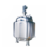 Équipement de mélange en acier inoxydable 304, réservoir de mélange industriel avec agitateur chauffant pour machine à mélanger le savon liquide et le shampoing