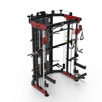 Home Gym Brouilleur Bras Système Multifonction Formateur Smith Machine Puissance Squat Rack DY-6000