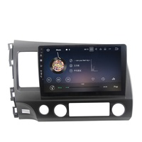 10,1 Zoll 1din Android 10 Auto DVD-Player für Honda CIVIC 2006-2011 Quad Core GPS Navigation Autoradio Multimedia Stereo Wifi BT