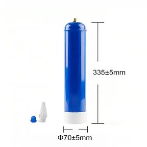 <span class=keywords><strong>Sokka</strong></span> Metal Cream Chargers Espumador de Leche Profesional y Paquete de Cartuchos de Gas, Herramientas Ecológicas para Postres para Máquina de Crema, Novedad - Product Image 3