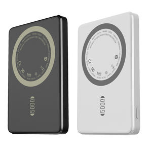 ポータブル5000mAhミニパワーバンク20W急速充電PD3.0/QC4+磁気ワイヤレス充電器Type-C入力リチウムポリマー電池 - Product Image 4