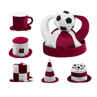 2026 états-unis Canada mexique ventilateur fournitures personnalisé chapeau haut acclamations accessoires drapeau chapeau impression numérique Polyester chapeau