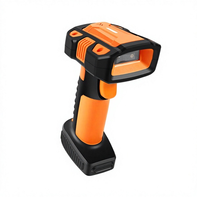 Industrial Wireless 2D Barcode Scanner CMOS Sensor USB Interface Waterproof Barcode Reader for Warehouse Logistics POS