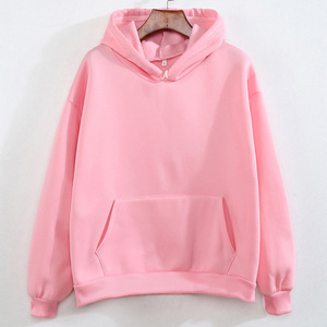 Sweat-shirt à capuche en tricot pour femme, couleur unie, manches longues, avec doublure en coton, pour toutes les saisons - Product Image 5