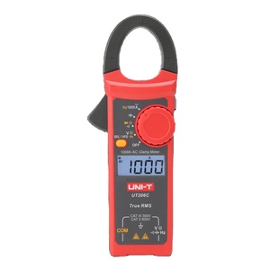 UNI-T UT206C Testeur de tension et de courant CA True RMS avec filtre passe-bas, outil de mesure électrique portable de haute précision - Product Image 1