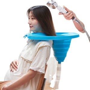 ถาดสระผมแบบเป่าลมคุณภาพสูงสำหรับหญิงตั้งครรภ์และผู้สูงอายุ ใช้ในบ้าน - Product Image 1