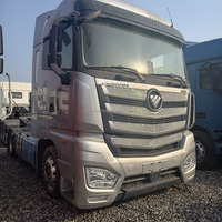 Camion tracteur Foton Auman EST AMT 520 ch, moteur Cummins, couleur rouge, prix bas, tête de camion Foton EST Cummins 520 ch AMT, neuf
