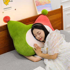 2026 New <strong>Cartoon</strong> Clown Large Plush <strong>Bear</strong> Doll Super Soft Insulated Sofa Bedside Cushion PP Cotton Comforter - Product Image 2