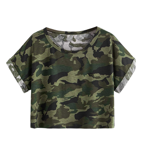 เสื้อครอปท็อปถักลายมัดย้อมสไตล์ลำลองสำหรับผู้หญิง คุณภาพระดับมืออาชีพ ผ้าฝ้าย 100% รับสกรีนโลโก้ ระบายอากาศได้ดี พิมพ์ลายรุ้ง สำหรับฤดูร้อน - Product Image 1