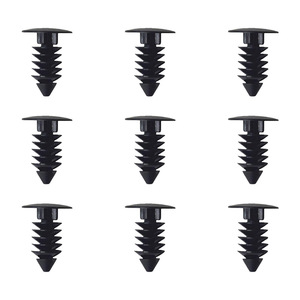 <b>Push</b> Type Positioner Nylon Black <b>Car</b> Clips A200 For Replace Repair Auto Fastener 12.7mm 17.1mm Pa66 - Product Image 4