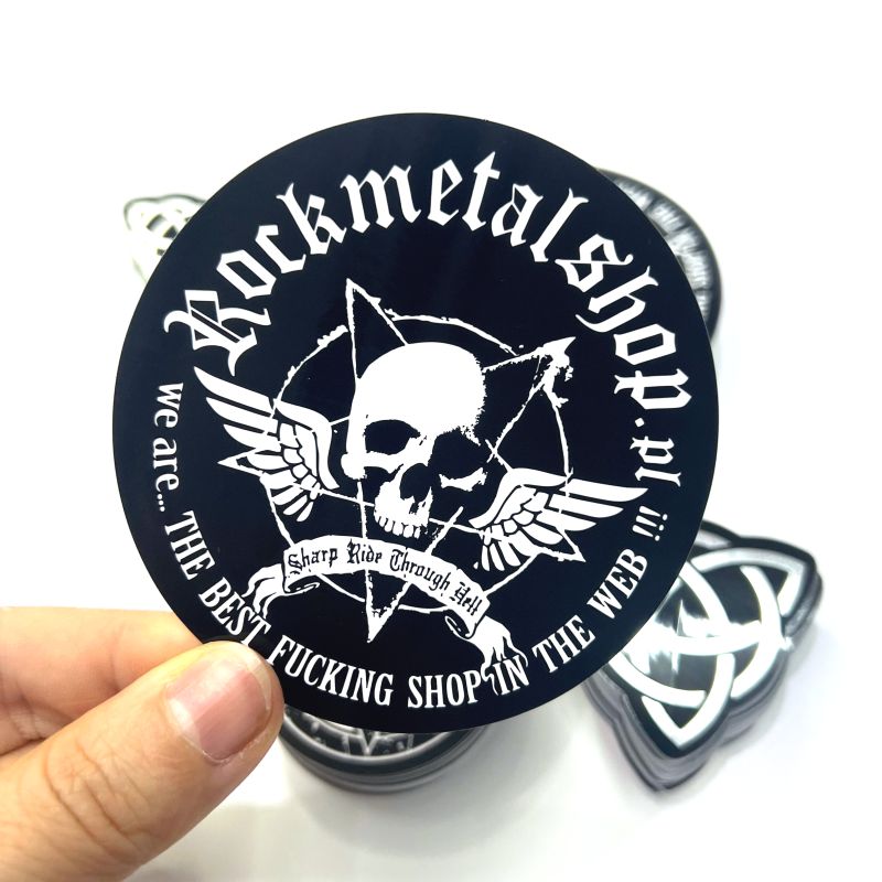 Custom PVC Vinyl Stickers Waterproof Die Cut Vinyl Sticker for Decorate the Box