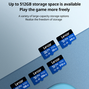 Bản gốc Lexar 512GB TF Micro thẻ nhớ C10 U3 V30 A2 tốc độ cao thẻ nhớ đọc tốc độ 100 MB/giây 633x - Product Image 3