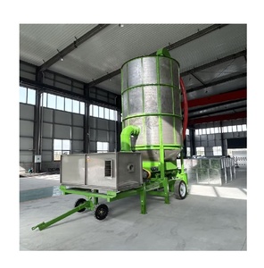 High Capacity PLC-controlled <b>Green</b> Motor Grain Dryer Industrial Drying Plant Farm Use PH Origin Long Service Life 6 Months - Product Image 1