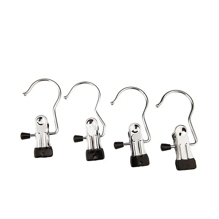 High Quality Custom pvc metal shaped hook metal hooks for clothes hanger
