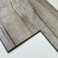 Hochwertige Mehrdimensionale Feuerfeste Selbstklebende Fliesen Holzmaserung Bodenaufkleber LVT Luxus-Vinylfliesen PVC-Bodenbelag