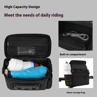 Sac de guidon de vélo E-Bike Scooter panier avant Pack avec écran tactile support de téléphone pochette de rangement de vélo route vtt Scooter sacs