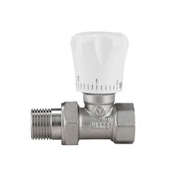 DN15-DN25 Manuel Maison vrt Sûr Valve Coudée Radiateur Vanne en HAVC Systèmes et Pièces pour le Contrôle De La Température Plancher H