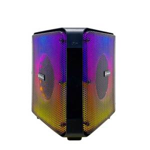 Privates Modell <span class=keywords><strong>2</strong></span>*8-Zoll-Dreiecksform-Party-Lautsprecher mit LED-Licht und gedrucktem Logo auf dem Lautsprecher - Product Image 1