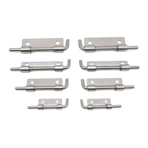 Charnière à ressort en acier inoxydable Yuyao CL225 pour armoire industrielle, sans trou, à broche plate - Product Image 3