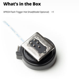 Godox XPROII Trigr Hot Shoe Accessoire de remplacement pour Canon pour Nikon pour Sony Fuji <span class=keywords><strong>Olympus</strong></span> Pentax-Xpro-C/N/S dans la boîte pour <span class=keywords><strong>Photo</strong></span> S - Product Image 6