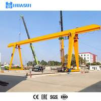 Prix de la grue portique sur rail extérieure de 5, 8, 10 et 20 tonnes