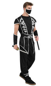 Gran oferta, recién llegado, uniforme <span class=keywords><strong>Ninja</strong></span> con estampado de dragón, disfraz transpirable para hombres, uniforme personalizado profesional de Guerrero <span class=keywords><strong>Ninja</strong></span> negro para adultos - Product Image 4