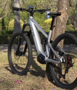 Bicicleta Eléctrica de Montaña con Motor Central M430/500w, Suspensión Completa, Batería Interna de 48v15a, Em6-3rd, M6100/12s+m430/500w+48v15a, Alta Gama - Product Image 1