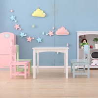 Offre Spéciale : Ensembles de Meubles Modernes en Bois pour Enfants – Idéal pour l'École et la Chambre – Table et Chaises pour Enfants, Bureau pour Tout-Petits