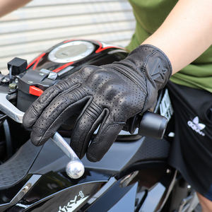 Gants de Motard en Cuir pour Femme et Homme, Accessoires d'Été, Motocross, Accessoires <span class=keywords><strong>BMX</strong></span> Enduro - Product Image 4