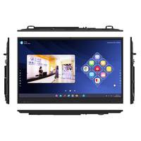 Equipo de Audio AV, pantalla táctil de 110 pulgadas, pantallas de PC Android con altavoz de software, micrófono de cámara wifi para uso en escenario de eventos de proyectos