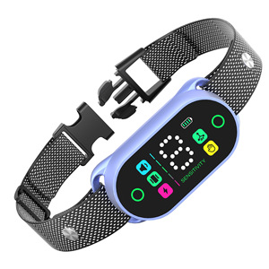 IPetDog <span class=keywords><strong>Collar</strong></span> Antiladridos 8 Sensibilidad Ajustable Pitido Vibración Sin Choque Inofensivo Entrenamiento Inteligente Perro Ladridos <span class=keywords><strong>Collar</strong></span> - Product Image 3