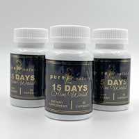 Vente flash : Cure détox de 15 jours pour le nettoyage de l'intestin et du côlon, pour femmes et hommes, avec séné, cascara sagrada, psyllium, fibres alimentaires