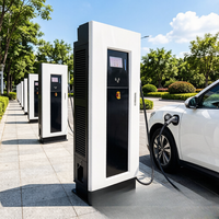 Estación de Carga para Vehículos Eléctricos Jinghu para Exteriores, 80kW, Conector CCS2, Montaje en Suelo, Plataforma OCPP Lista para Usar, Resistente a la Intemperie IP54, TA-DC-DD 80-P