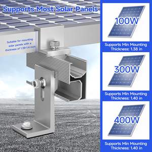 Алюминиевый L-образный кронштейн для крепления солнечных модулей, крепежная система для фотоэлектрических установок - Product Image 3